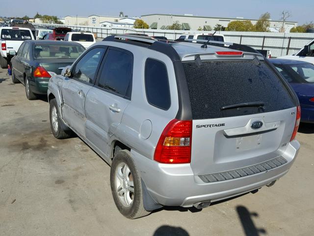 KNDJF723967189959 - 2006 KIA NEW SPORTA SILVER photo 3