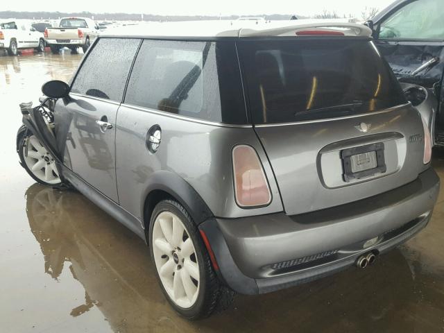 WMWRE33434TD75510 - 2004 MINI COOPER S GRAY photo 3