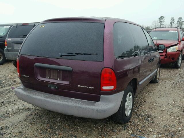 2B4FP25B6YR573902 - 2000 DODGE CARAVAN PURPLE photo 4