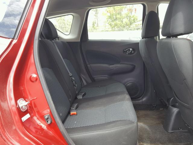 3N1CE2CP4GL378230 - 2016 NISSAN VERSA NOTE RED photo 6