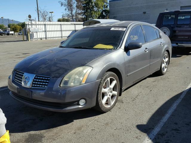 1N4BA41E36C833196 - 2006 NISSAN MAXIMA SE GRAY photo 2