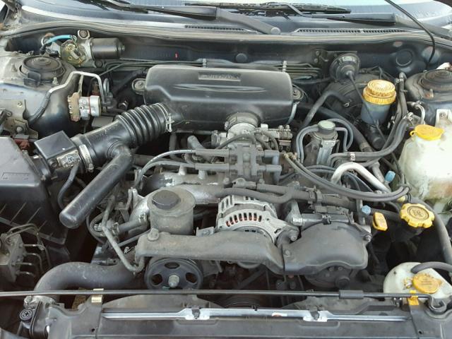 4S3BK4356V7314638 - 1997 SUBARU LEGACY L BLUE photo 7