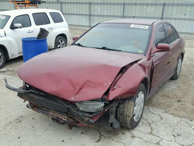 4A3AA46G83E207916 - 2003 MITSUBISHI GALANT ES MAROON photo 2