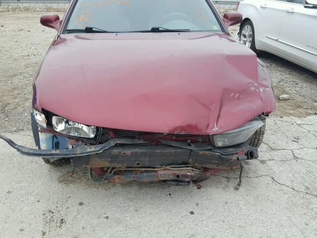 4A3AA46G83E207916 - 2003 MITSUBISHI GALANT ES MAROON photo 9