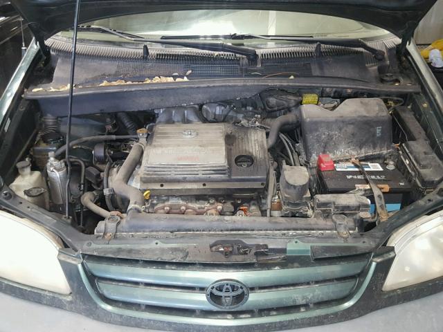 4T3ZF19C33U546929 - 2003 TOYOTA SIENNA CE GREEN photo 7