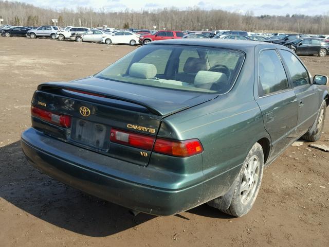 4T1BF22K3XU079289 - 1999 TOYOTA CAMRY LE GREEN photo 4