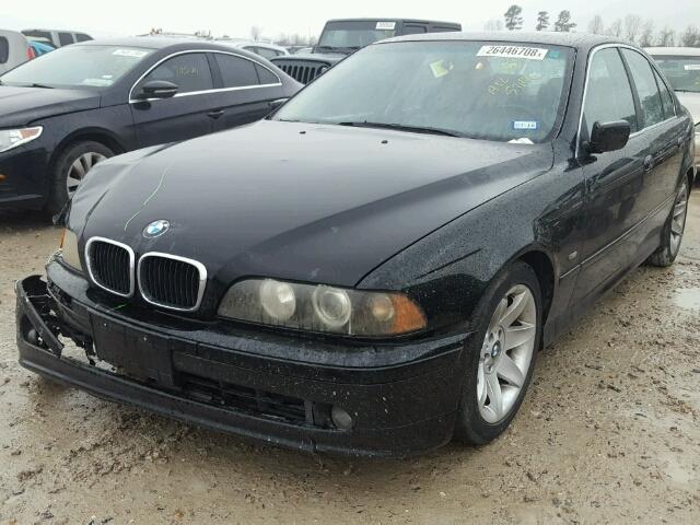 WBADT43432GY41803 - 2002 BMW 525 I AUTO BLACK photo 2