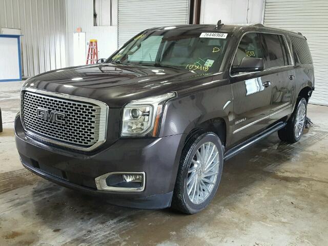 1GKS1HKJ5GR103418 - 2016 GMC YUKON XL D BROWN photo 2