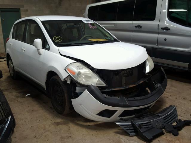 3N1BC13EX8L398574 - 2008 NISSAN VERSA S WHITE photo 1