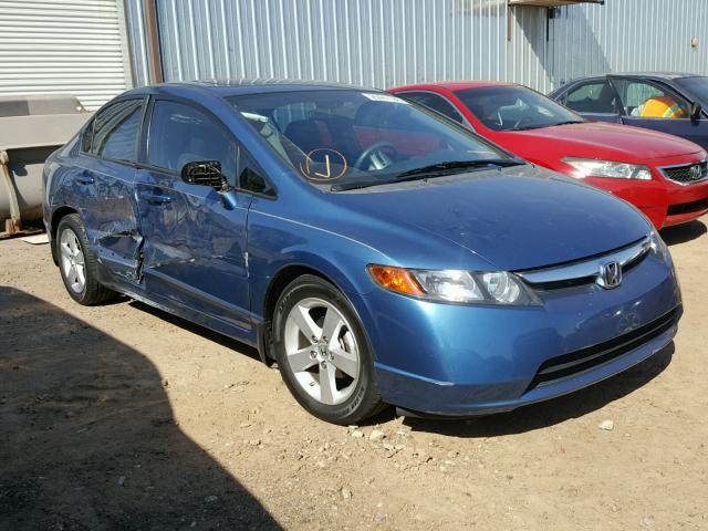 1HGFA15888L013893 - 2008 HONDA CIVIC EX ლურჯი ფოტო 1