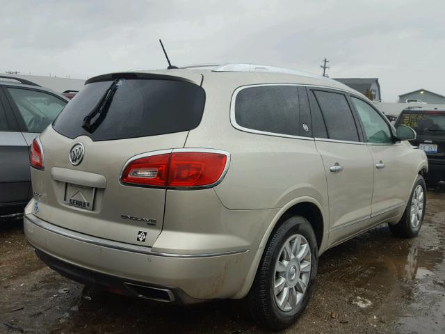 5GAKVCKD1DJ179520 - 2013 BUICK ENCLAVE BEIGE photo 4