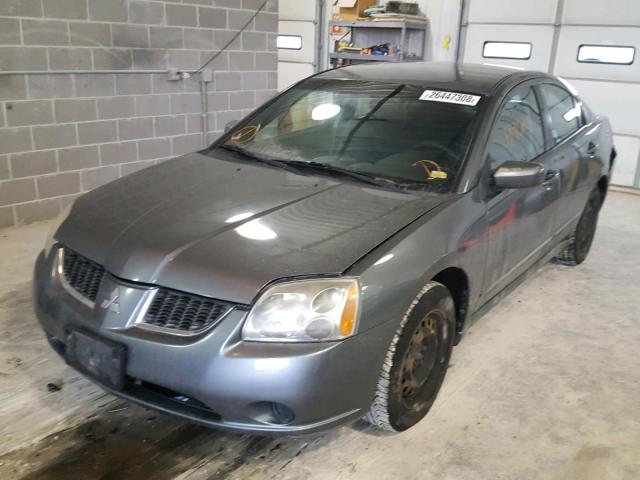 4A3AB36F55E071777 - 2005 MITSUBISHI GALANT ES GRAY photo 2