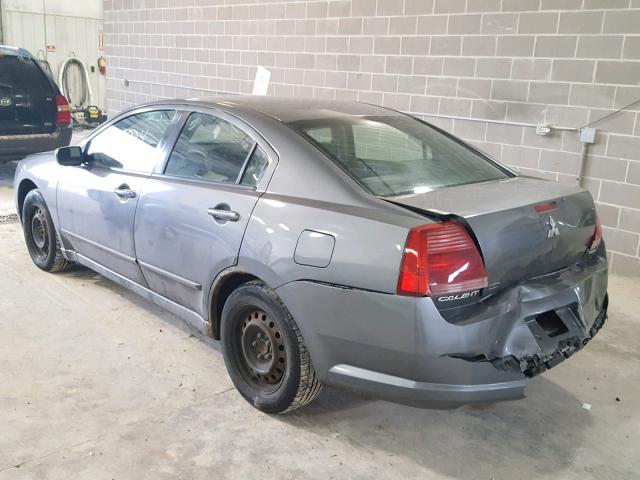 4A3AB36F55E071777 - 2005 MITSUBISHI GALANT ES GRAY photo 3