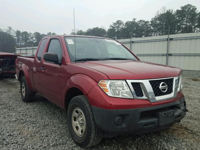 1N6BD0CT0FN758772 - 2015 NISSAN FRONTIER S RED photo 1