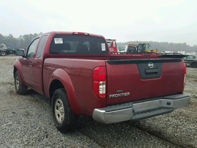 1N6BD0CT0FN758772 - 2015 NISSAN FRONTIER S RED photo 3