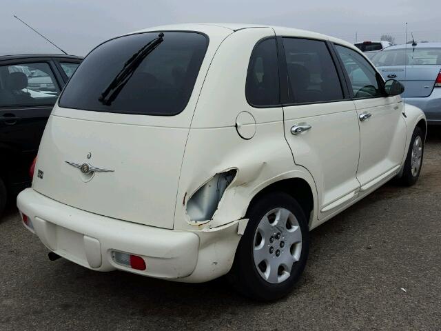 3C4FY58B75T626872 - 2005 CHRYSLER PT CRUISER WHITE photo 4