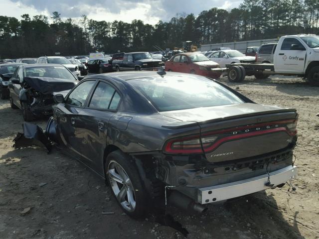 2C3CDXCTXJH155768 - 2018 DODGE CHARGER R/ GRAY photo 3