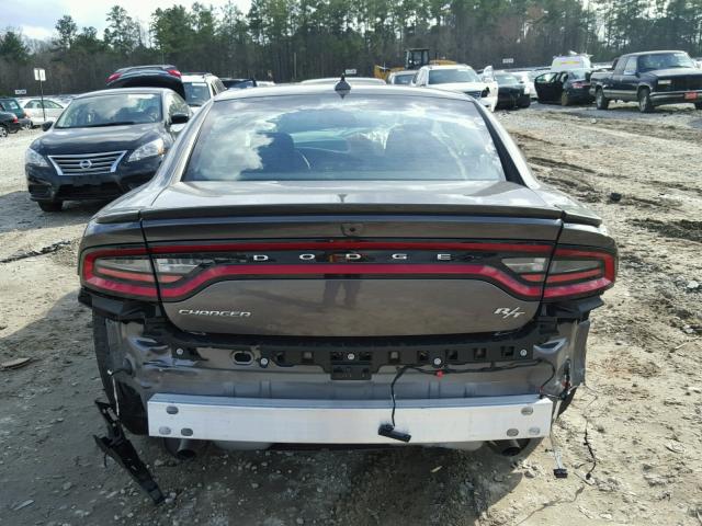 2C3CDXCTXJH155768 - 2018 DODGE CHARGER R/ GRAY photo 9