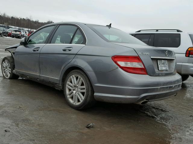 WDDGF81X18F104616 - 2008 MERCEDES-BENZ C 300 4MAT GRAY photo 3