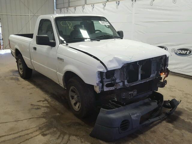 1FTYR10D19PA33188 - 2009 FORD RANGER WHITE photo 1