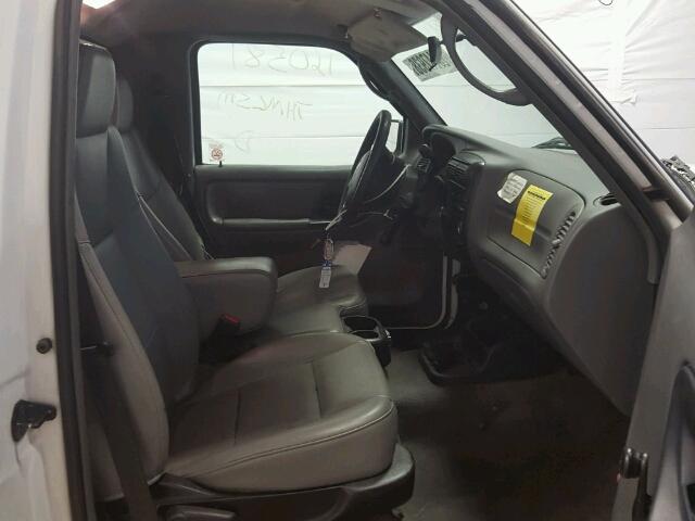 1FTYR10D19PA33188 - 2009 FORD RANGER WHITE photo 5