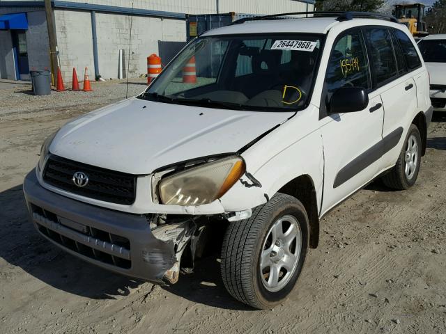 JTEGH20VX20065094 - 2002 TOYOTA RAV4 WHITE photo 2