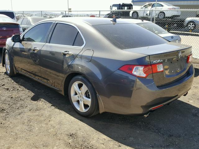 JH4CU26659C036169 - 2009 ACURA TSX CHARCOAL photo 3