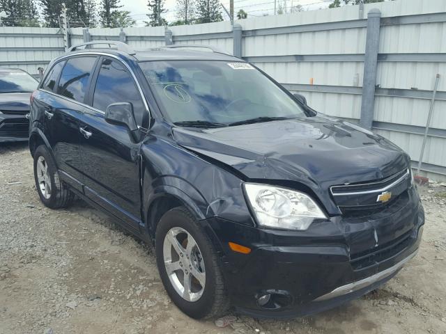 3GNAL3EK4ES507594 - 2014 CHEVROLET CAPTIVA LT BLACK photo 1