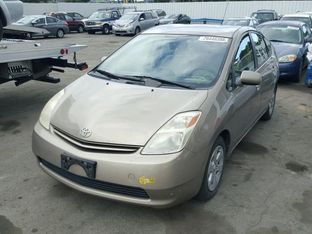 JTDKB20U240055511 - 2004 TOYOTA PRIUS BEIGE photo 2