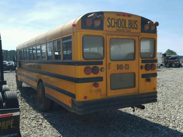 4DRBRABN74B964856 - 2004 IC CORPORATION 3000 ყვითელი ფოტო 3