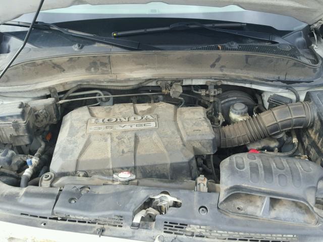 2HJYK16546H555121 - 2006 HONDA RIDGELINE WHITE photo 7