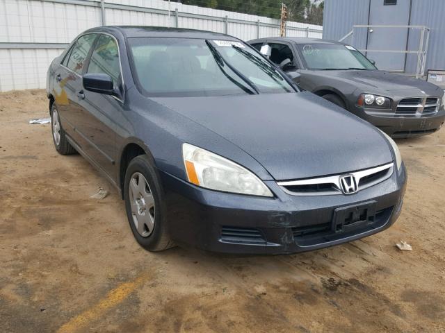 1HGCM56426A130701 - 2006 HONDA ACCORD LX GRAY photo 1