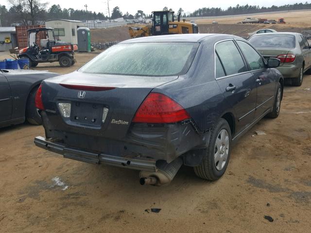 1HGCM56426A130701 - 2006 HONDA ACCORD LX GRAY photo 4