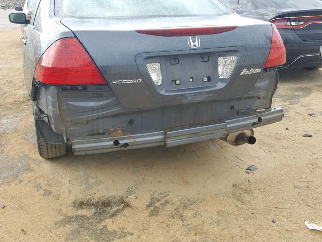 1HGCM56426A130701 - 2006 HONDA ACCORD LX GRAY photo 9