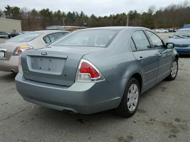 3FAFP06Z76R192351 - 2006 FORD FUSION S GRAY photo 4