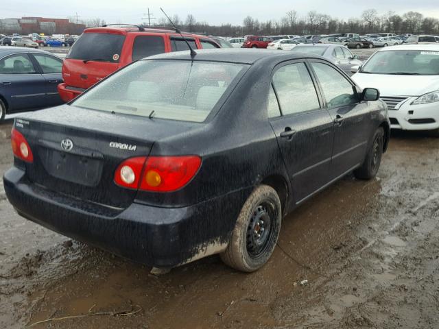 1NXBR32E84Z336711 - 2004 TOYOTA COROLLA CE BLUE photo 4