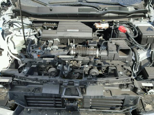 2HKRW2H57HH670497 - 2017 HONDA CR-V EX SILVER photo 7