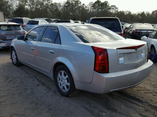 1G6DM57T170152823 - 2007 CADILLAC CTS SILVER photo 3