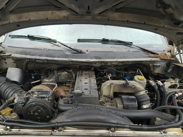 1B7KF2363YJ124840 - 2000 DODGE RAM 2500 GRAY photo 7