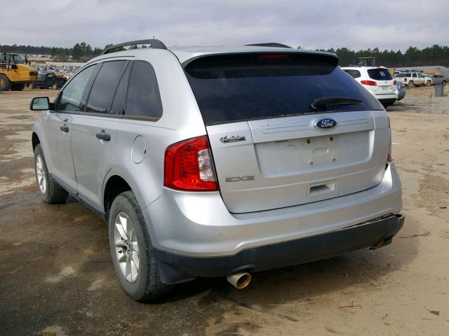 2FMDK3GC2DBC95129 - 2013 FORD EDGE SE GRAY photo 4