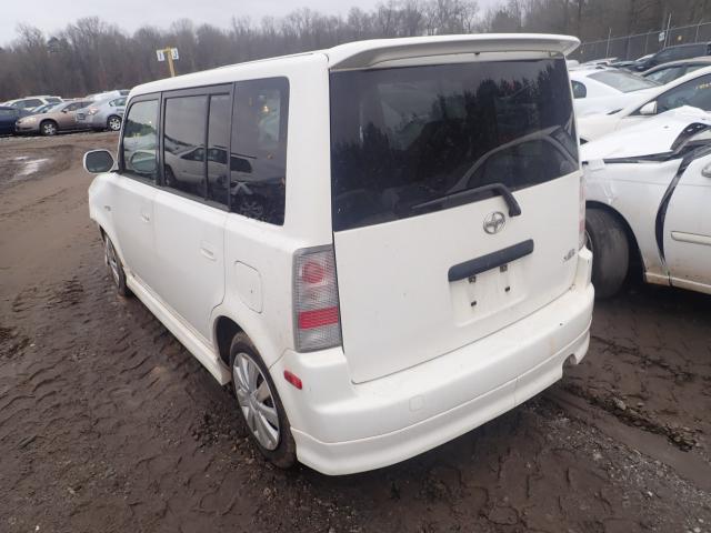 JTLKT324854027095 - 2005 TOYOTA SCION XB 白色 照片 3