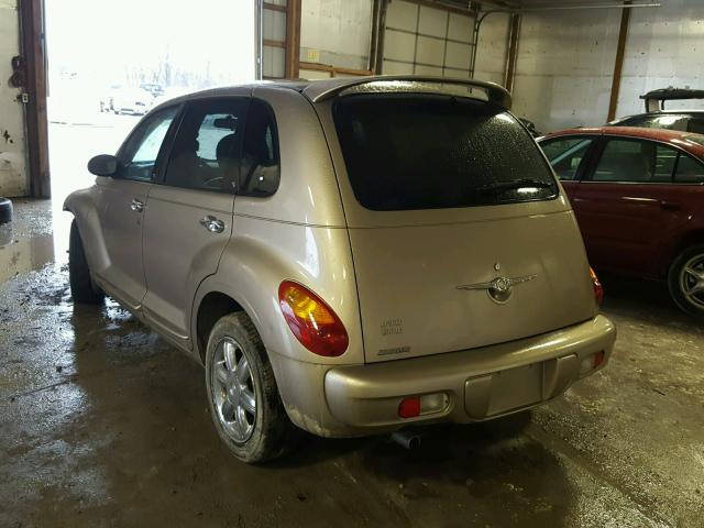 3C8FY68B03T505201 - 2003 CHRYSLER PT CRUISER TAN photo 3