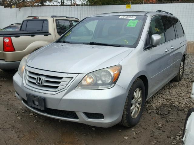 5FNRL3H6XAB105690 - 2010 HONDA ODYSSEY EX SILVER photo 2