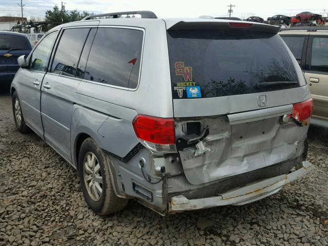 5FNRL3H6XAB105690 - 2010 HONDA ODYSSEY EX SILVER photo 3