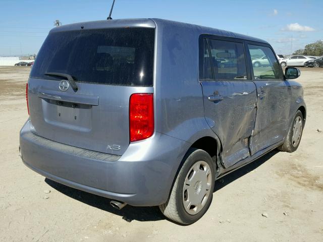 JTLKE50E991069722 - 2009 TOYOTA SCION XB BLUE photo 4