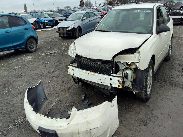 1G1ZS58F37F253739 - 2007 CHEVROLET MALIBU LS 白色 照片 2