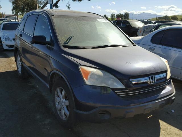 JHLRE48597C000137 - 2007 HONDA CR-V EX BLUE photo 1