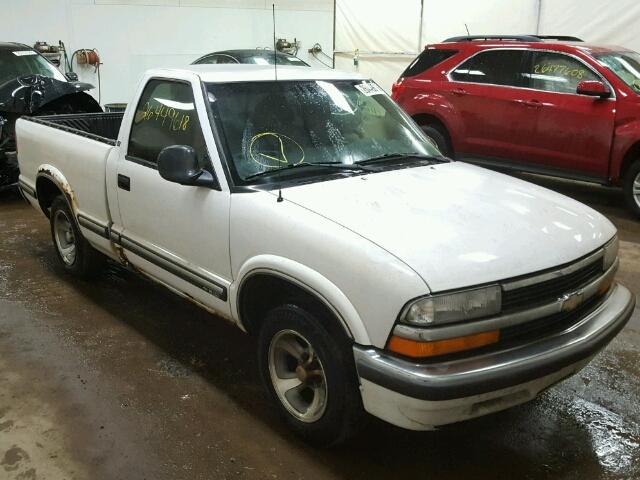 1GCCS1442WK208484 - 1998 CHEVROLET S TRUCK S1 WHITE photo 1