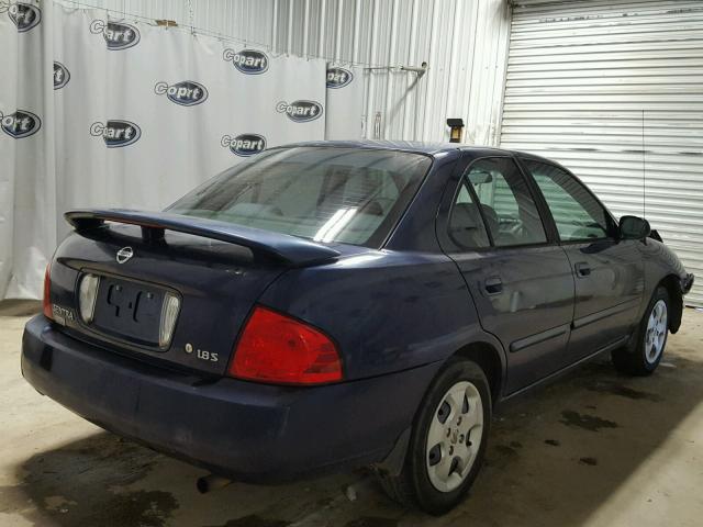 3N1CB51D55L475131 - 2005 NISSAN SENTRA 1.8 BLUE photo 4