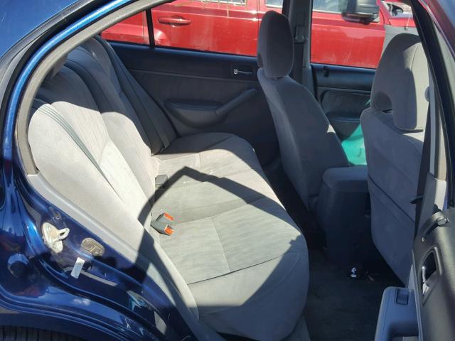 2HGES26793H592922 - 2003 HONDA CIVIC EX 蓝色 照片 6